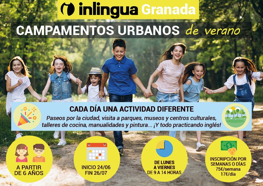 ¡Se acerca el fin del curso escolar y con él nuestros CAMPAMENTOS URBANOS! ¡Toda la información en <a href="/Campamentum/">Campamentum</a>! campamentum.com/campamento-urb…

#campamentos #granada #verano2019