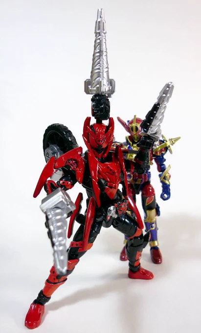 予想外の反響にビックリ&感謝。今後また、頭頂部に3mm穴の開いたライダーが出るだろうか #装動  #創動 