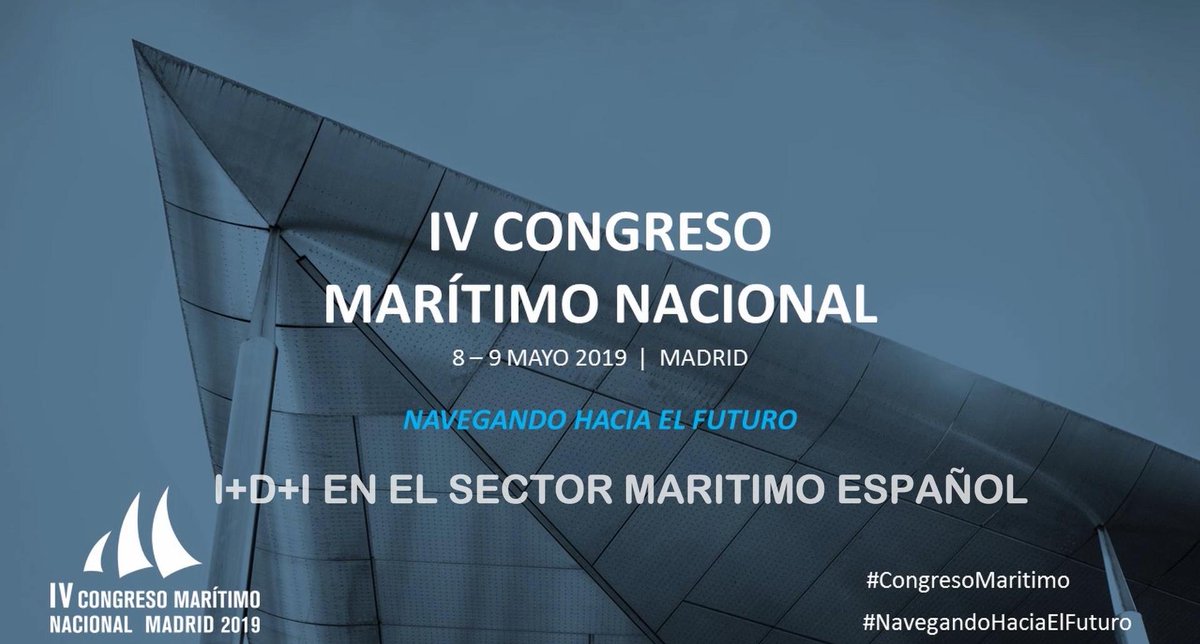 Todas las mesas redondas han sido grabadas, y poco a poco iremos compartiendolas.
Hoy os ofrecemos la ⚓ Mesa Redonda 'I+D+I en el sector marítimo' bit.ly/30BuSLC

#SectorMarítimo #NavegandoHaciaElFuturo