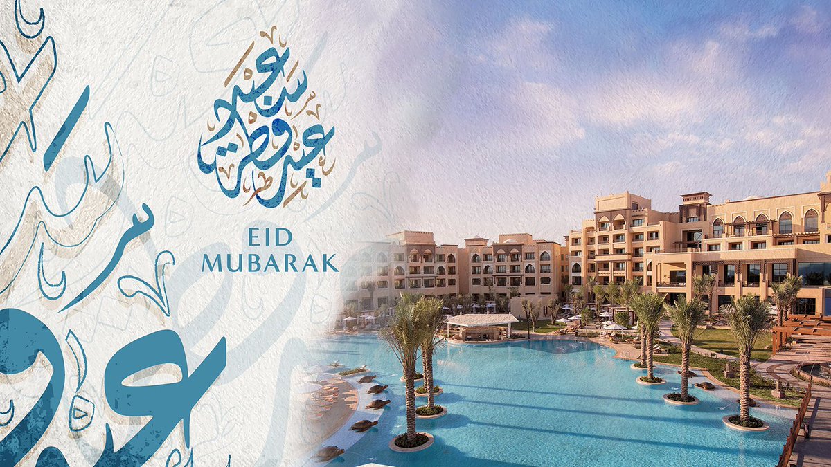 SaadiyatRotana's tweet photo. Add a bit of sparkle to your festivities with a blissful break at #SaadiyatRotana. Celebrate the joyous occasion of Eid al-Fitr with your loved ones and enjoy a room upgrade and up to AED 1,000 resort credit during your stay. Learn more: https://t.co/d6es6Q62y2 #EidGetaway https://t.co/0ppySX26IX
