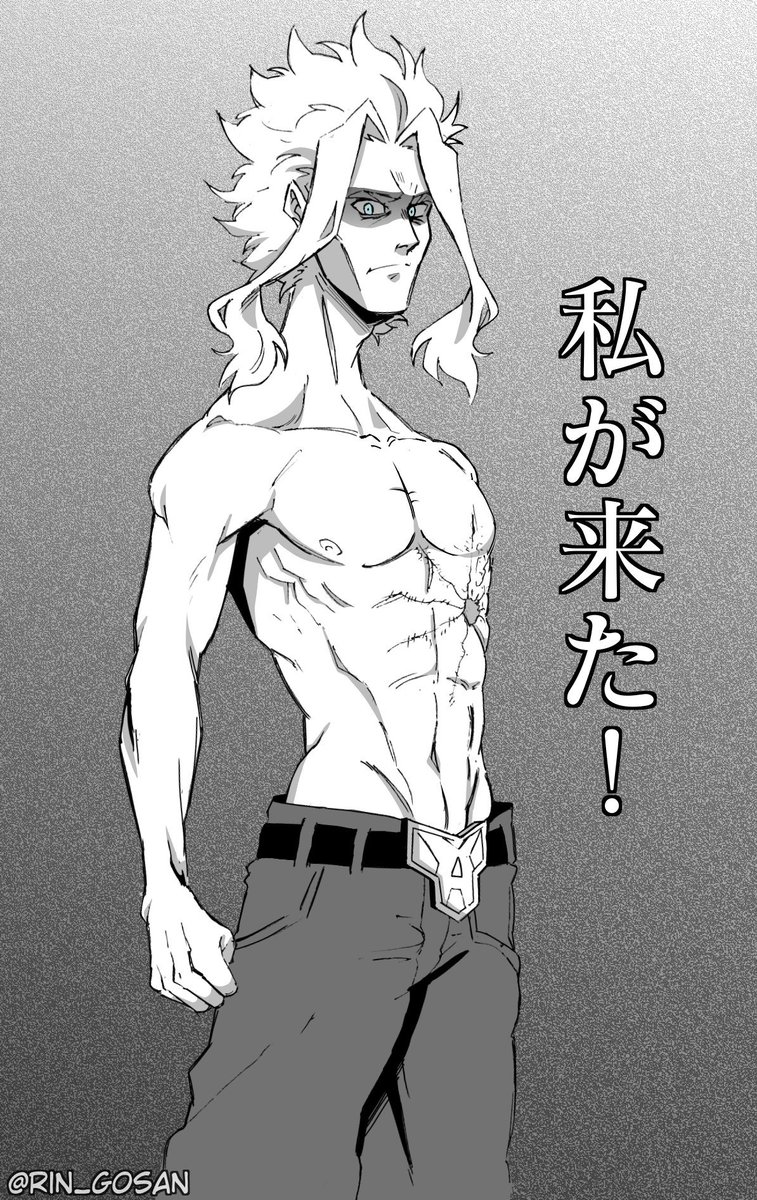 #bnha #allmight #オールマイト 

I drew Skinny Toshi again after a long time not drawing him.❤ 
