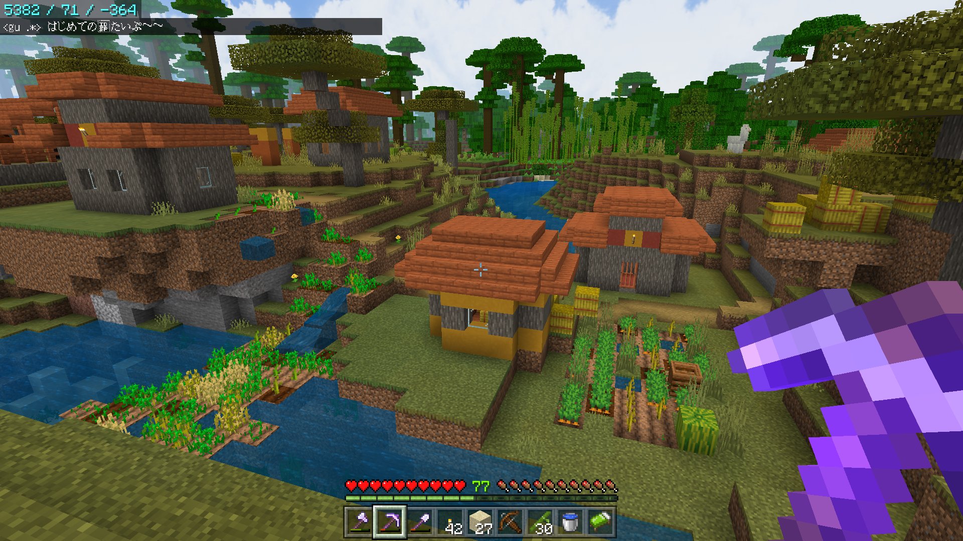 Alice 一瞬ジャングルの村かと思ったw Minecraft マイクラ マインクラフト T Co Eh3d2ay94j Twitter