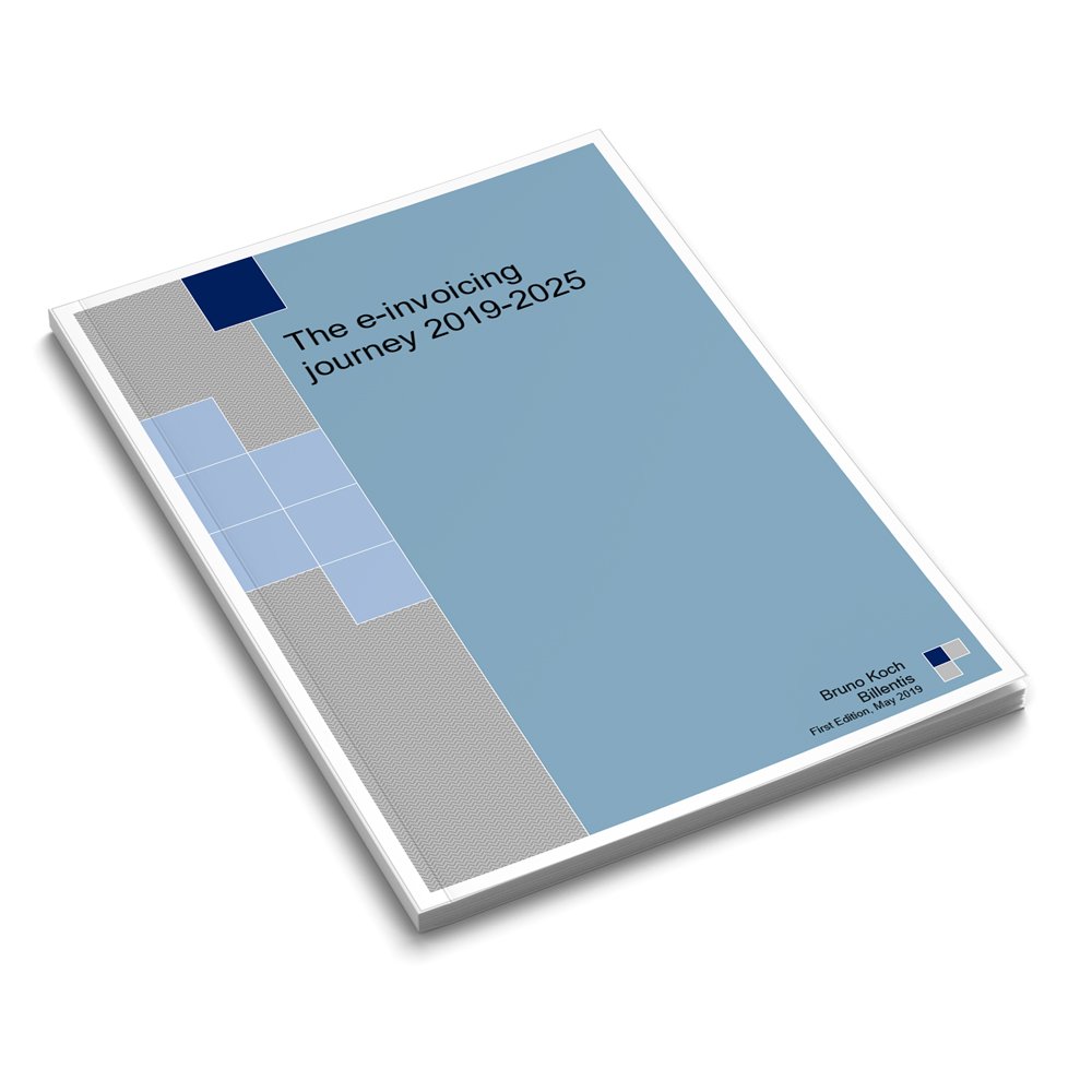 JvonMulert's tweet photo. Here´s my guide to 6 of the most important highlights you will find in the #Billentis market report 2019: The #Einvoicing Journey 2019-2025: https://t.co/wbunEw5xaq https://t.co/IkdBca77Ed
