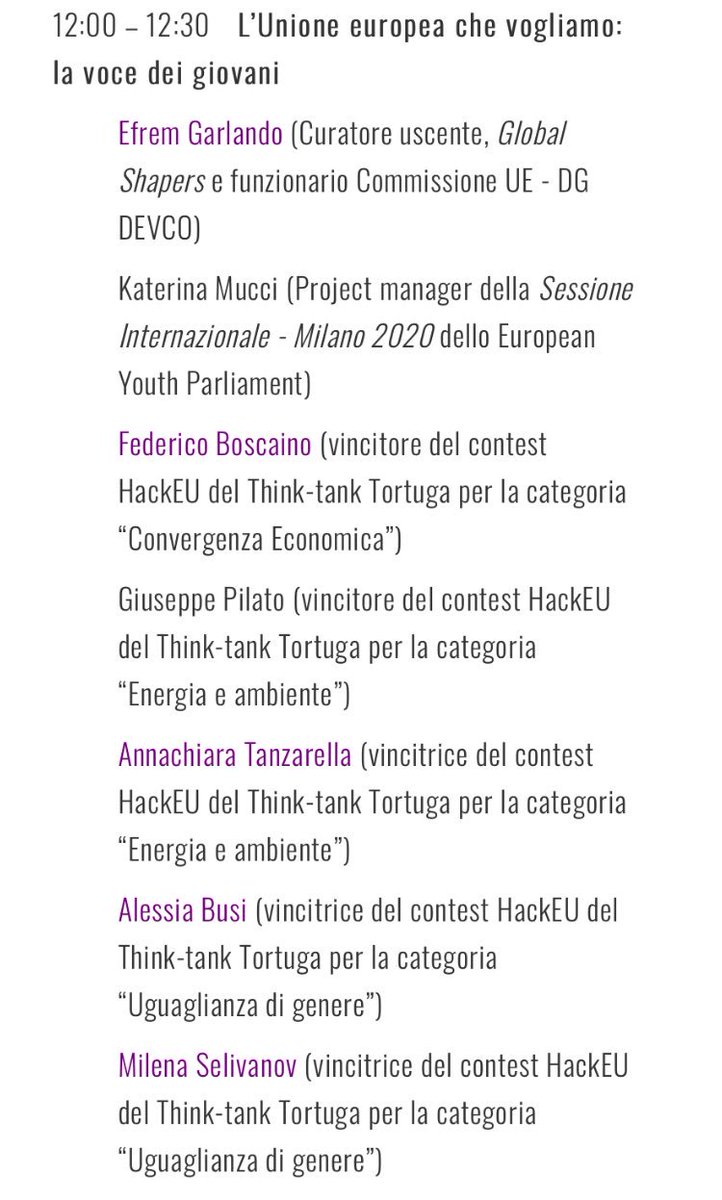 ItaSIF's tweet photo. #FestivalSviluppoSostenibile I giovani raccontano cosa vogliono, ma soprattutto cosa STANNO FACENDO per costruire un’Europa più Sostenibile @angela__mauro #HackEU #Tortuga https://t.co/G1O9ReMF9l