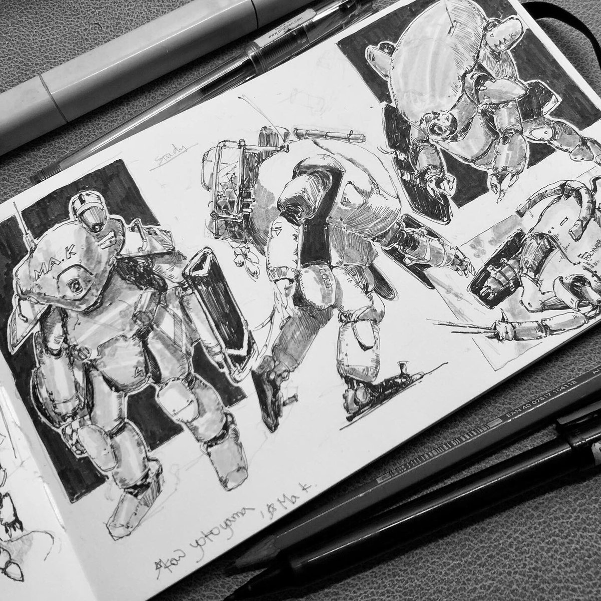 chius6268's tweet photo. Some Ma.K fun sketches!
#chiucandoit #art #mech #design https://t.co/v7pghnGrnE
