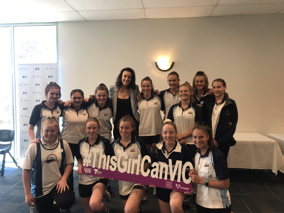 Our <a href="/cricketvictoria/">Cricket Victoria</a> Girls Leadership Forum went up to Mildura today supporting the <a href="/MalleeSports/">MalleeSportsCentral</a> Active Girls Breakfast. Thanks again to the awesome <a href="/biancachatfield/">Bianca Chatfield</a> inspiring the next generation! #womeninsport #allgirlscan