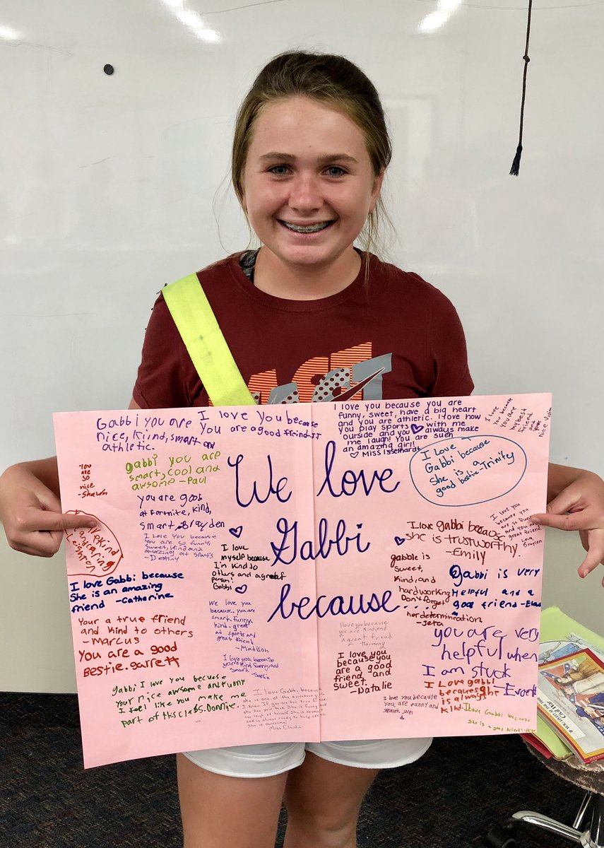 MissIsselhardt's tweet photo. Day 14/26! This beauty is courageous, strong willed, athletic, loving, sarcastic, and incredibly funny! She isn’t afraid of a challenge, she won’t give up without a fight (including going against a boy) and always gives 100% effort with everything she does. #celebratelps https://t.co/gAmilDkyAr