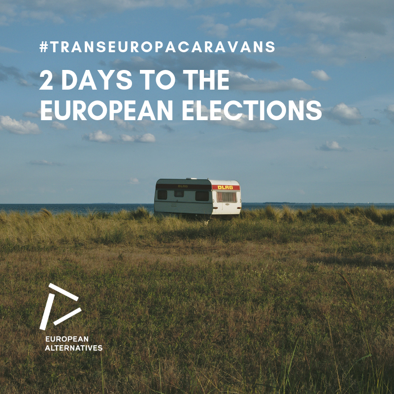 euroalter's tweet photo. #TranseuropaCaravans are back home being after weeks campaigning for fundamental rights across Europe ahead of the #EUelections2019 But the work is not over! We have now an opportunity to vote for a real change&amp;stop nationalism&amp;fascism.
🗳 And you?will you also be #voting4change? https://t.co/nut7bIr4Dk