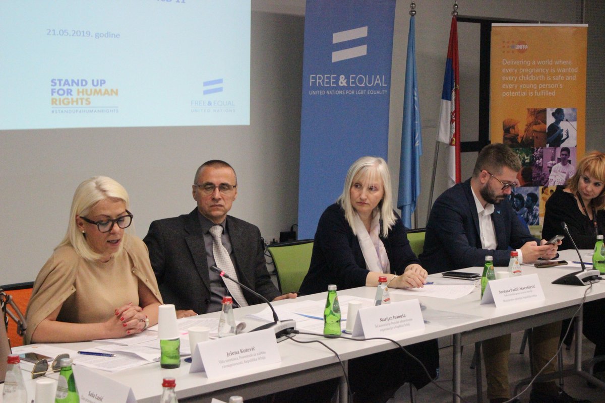 HSchodder's tweet photo. Thrilled to open timely discussion on transgender #depathologization here in Belgrade. New #ICD11, that will be adopted this week at #WHA72, will no longer classify transgender as mental disorder - one step closer to better health and rights for transgender people. #DEPATH https://t.co/DmtCTUE74X