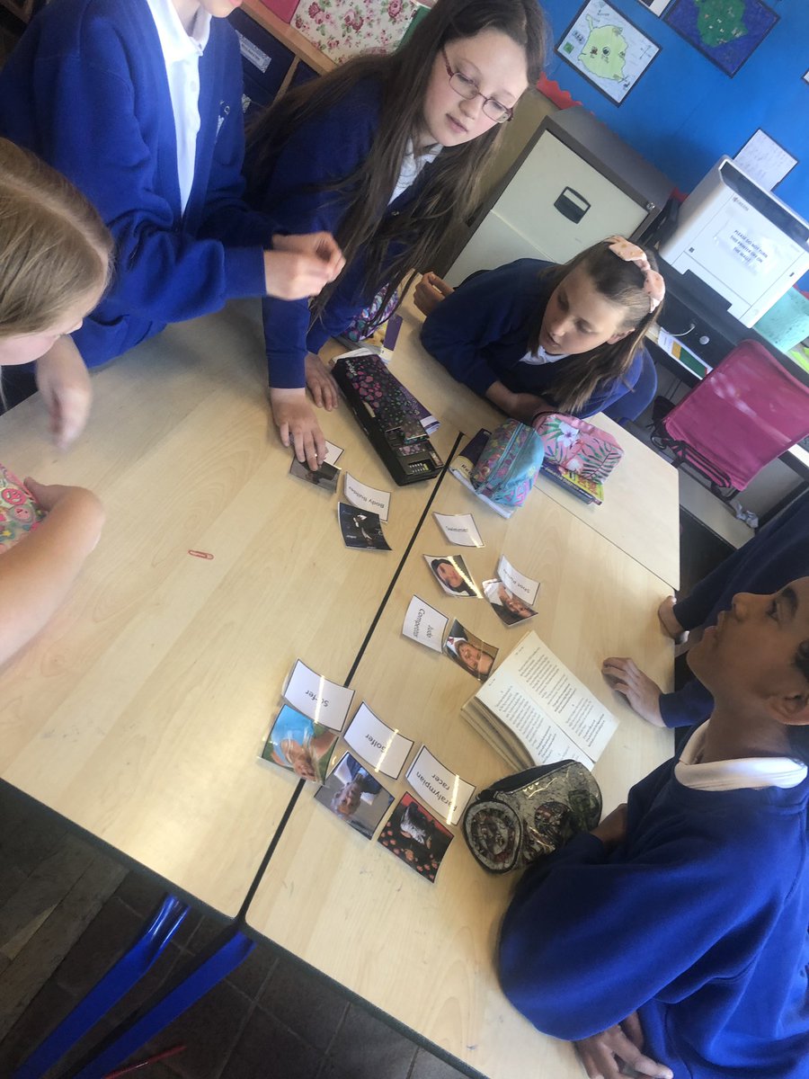 Year6BC's tweet image. Lesson 2 - Stereotyping activity #6LD