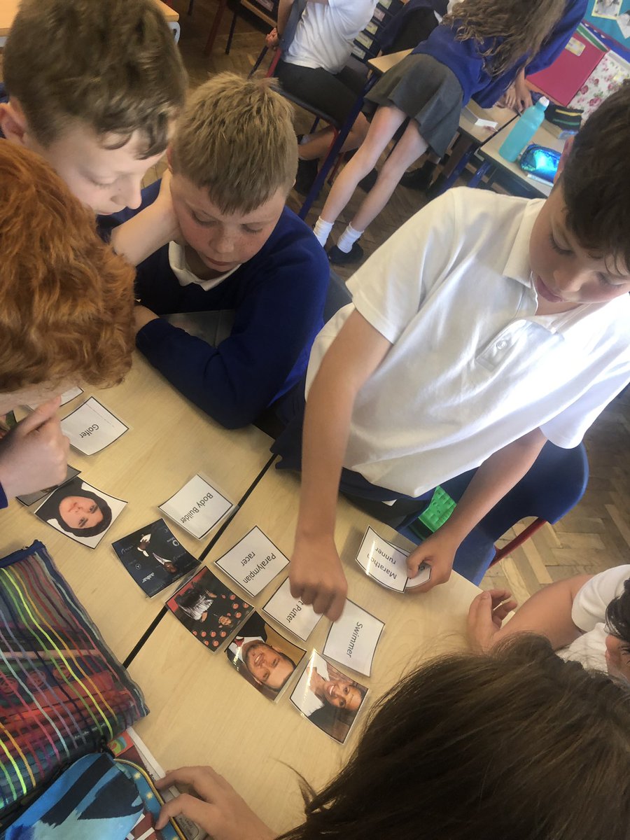 Year6BC's tweet image. Lesson 2 - Stereotyping activity #6LD