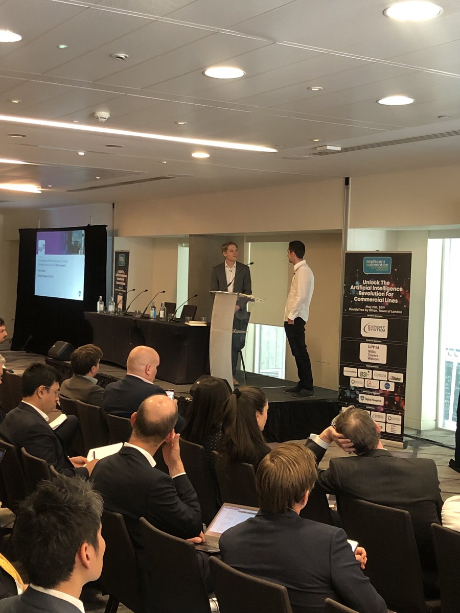 Intelligent Insurer (@intelligentins) on Twitter photo AI = Actionable Insights in SME Insurance, our next session lead by <a href="/AbrahamssonErik/">Bo-Erik Abrahamsson</a> CEO at <a href="/DgtlFineprint/">Digital Fineprint</a> who are our networking sponsor is joined on stage by James Hibbert, Strategic Development Manager- Commercial E Trade at <a href="/rsagroup/">RSA Insurance Group</a> #IAEurope19 #ai #insurance #automation AI = Actionable Insights in SME Insurance, our next session lead by <a href="/AbrahamssonErik/">Bo-Erik Abrahamsson</a> CEO at <a href="/DgtlFineprint/">Digital Fineprint</a> who are our networking sponsor is joined on stage by James Hibbert, Strategic Development Manager- Commercial E Trade at <a href="/rsagroup/">RSA Insurance Group</a> #IAEurope19 #ai #insurance #automation