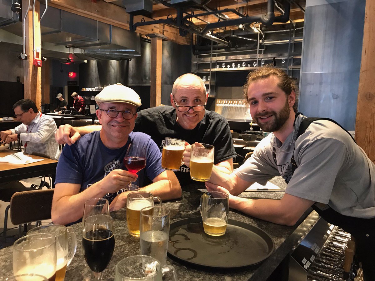 Emptying foeders with Matt <a href="/FoederCrafters/">Foeder Crafters</a> and RG3 Ryan <a href="/trilliumbrewing/">Trillium Brewing</a>