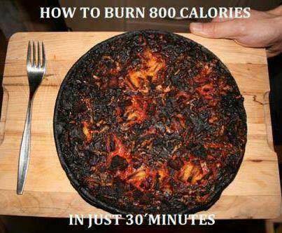 Burning this many calories surprisingly took very little effort!