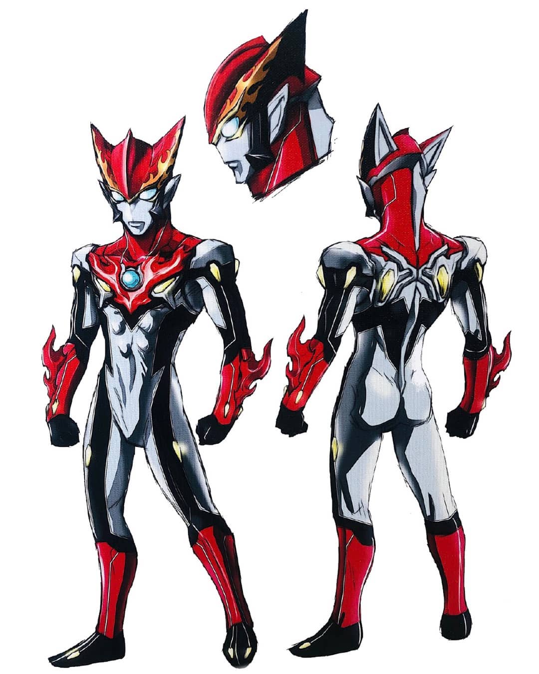 USED) Badge - Ultraman R/B / Ultraman Rosso (ウルトラマン
