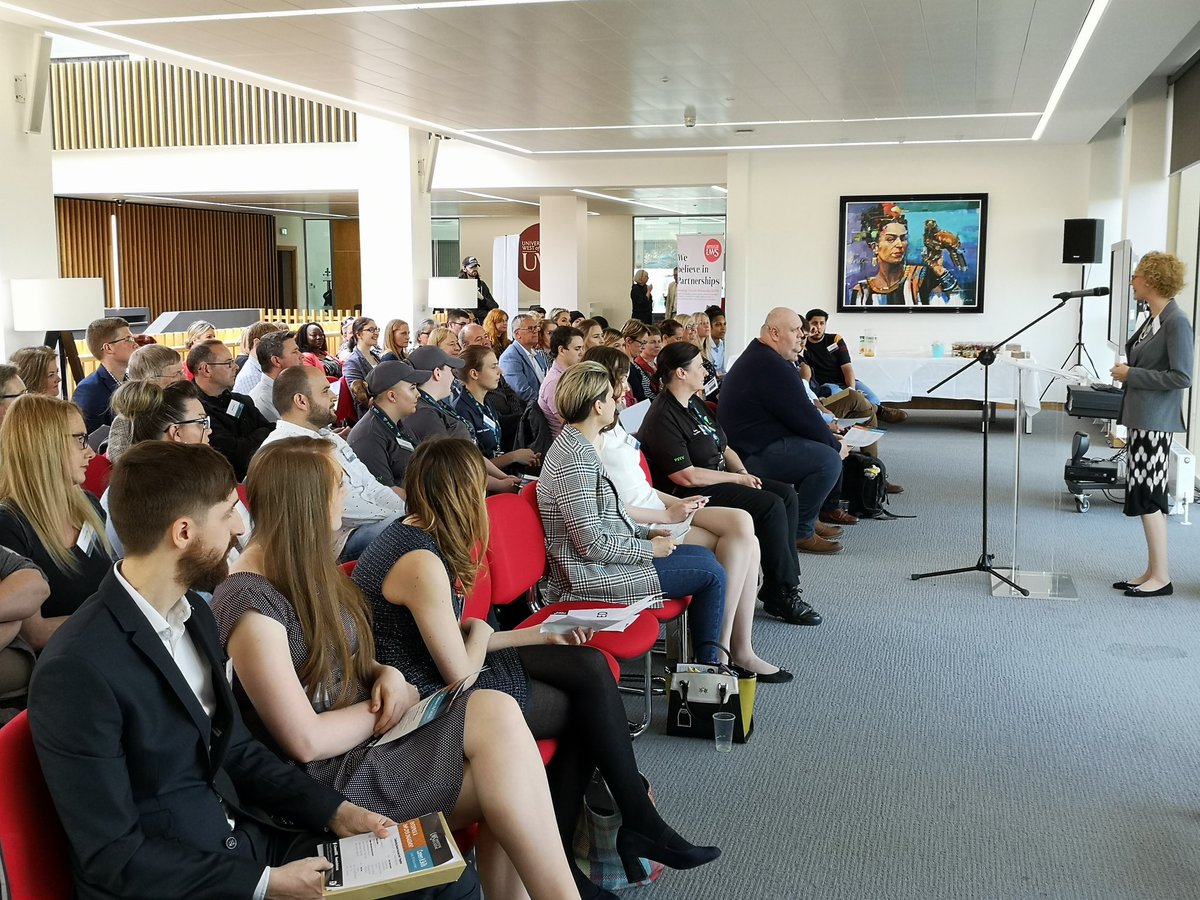 Welcoming guests to Paisley for Celebrating Success with <a href="/CareersUWS/">UWS Careers Team</a> #uwsstudentsuccess