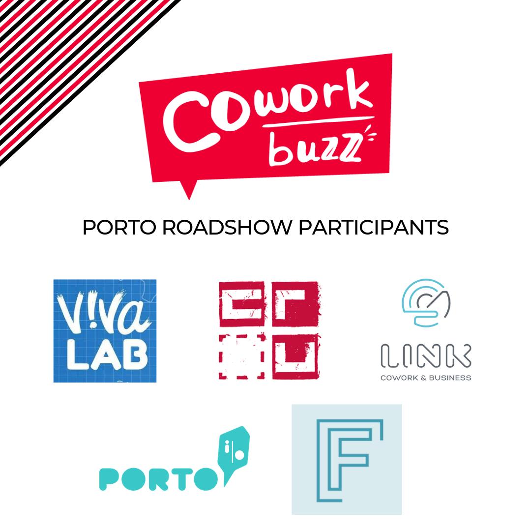 CoworkBuzz's tweet photo. The Cowork Buzz Porto Roadshow it's already tomorrow at @portoio! Let's spread some magic about coworking in the beautiful city of Porto. 🥳

Get here the link for the FREE registration for the Roadshow event:
🔖 https://t.co/oGHG6kWV46…

#coworkbuzz19 #porto #roadshow https://t.co/6Y8M36CZdN