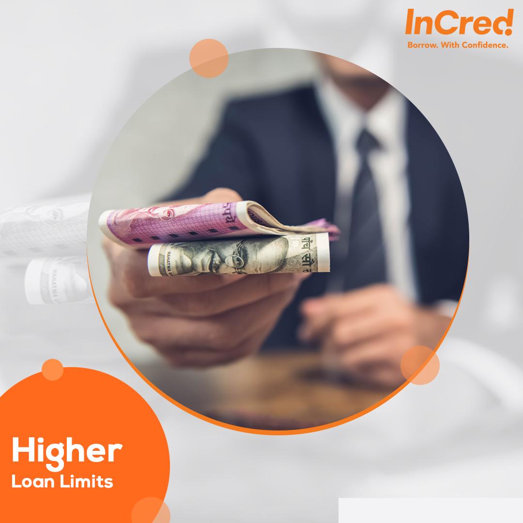 InCredFin's tweet image. InCred offers Higher Loan Limits for your needs so that nothing stops you from growing.
Follow the link to know more: incred.com

#InCred #BorrowWithConfidence #InCredFinance #Loans