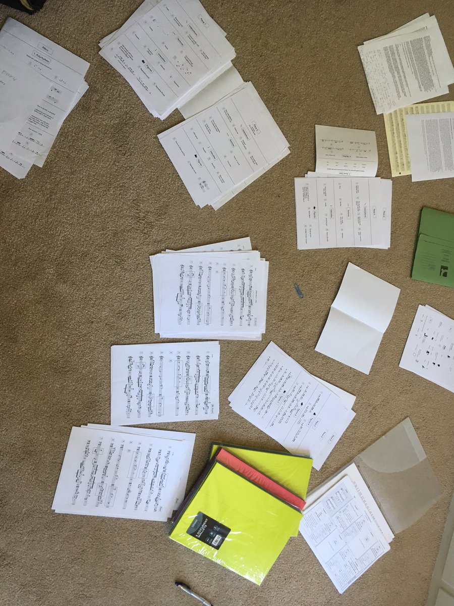 Update on tonight’s gig <a href="/vortexjazz/">Vortex Jazz Club</a> #gigadmin #whydididothistomyself #largeensemble #comp4improv #composerlife #transpositionfun