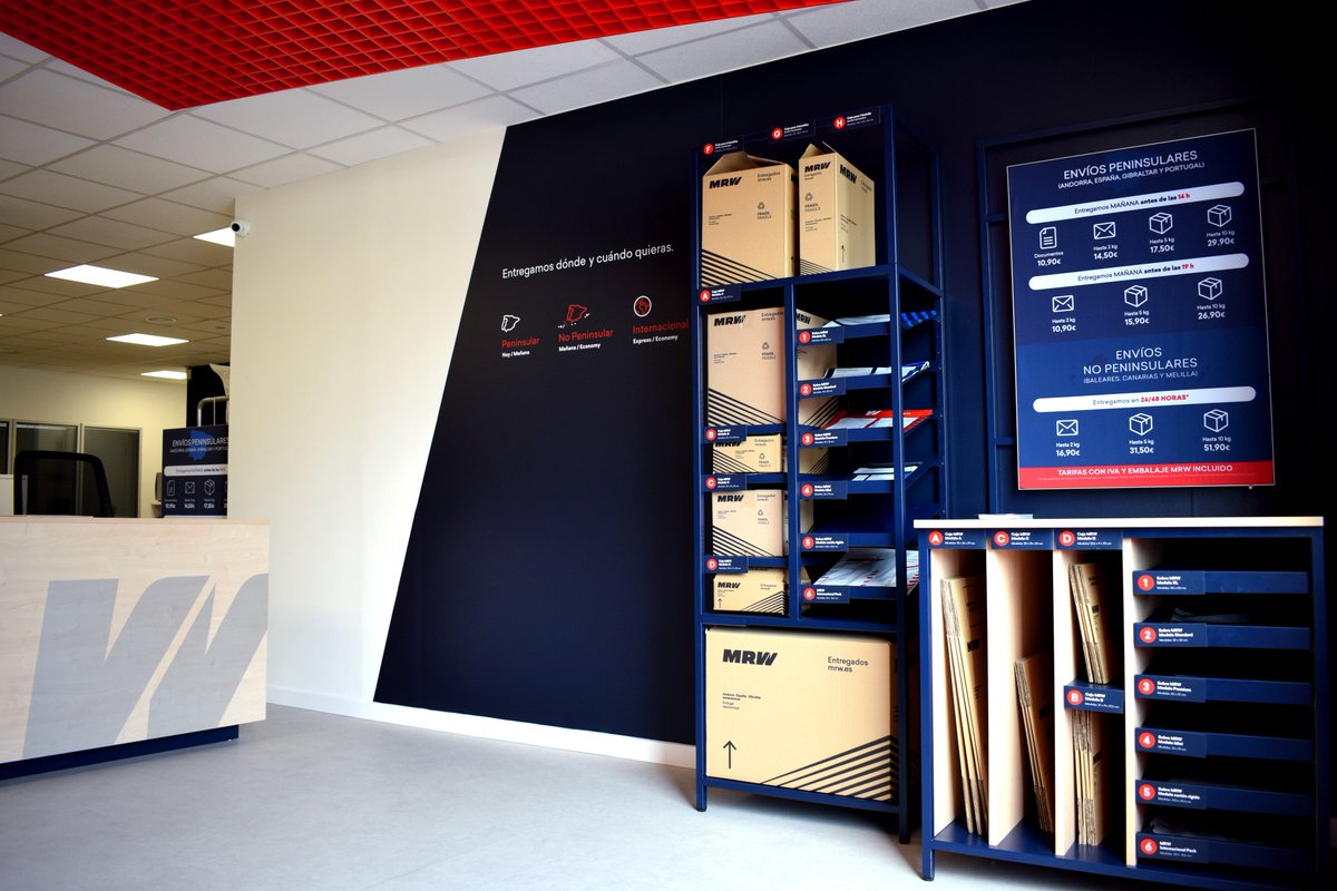 🆕En paralelo a la instauración del nuevo look&amp;feel de la marca, MRW trabaja en la renovación de su red de #oficinas, diseñadas para favorecer la proximidad con el cliente en un ambiente acogedor y transparente que mejora la comunicación.

📸Nueva oficina MRW El Prat

#NewLookMRW