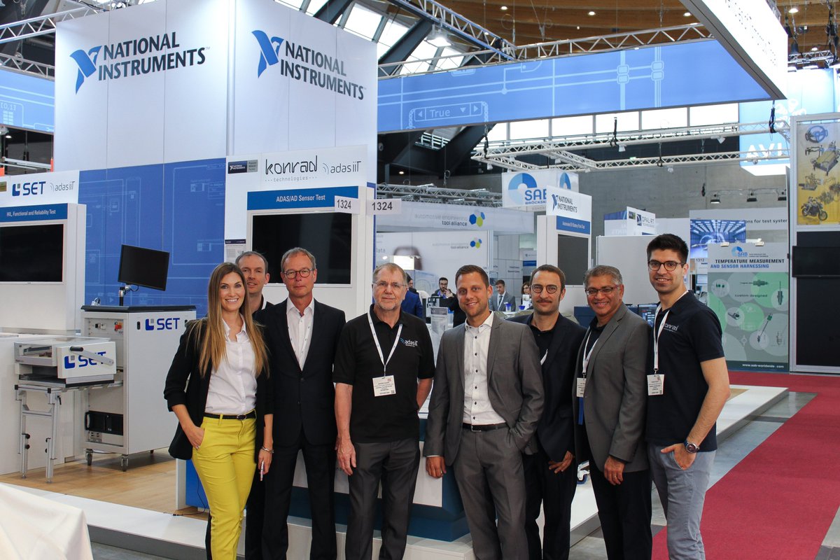 KonradTech's tweet photo. It's opening day! The @KonradTech team is excited for a busy week at the Automotive Testing Expo Europe and Autonomous Vehicle Technology Expo in Stuttgart - Read the press release: https://t.co/BDDqF3Q9jC
#technology #pressrelease #ATE19 #automotive #autonomousdriving https://t.co/JPuBiIJu91