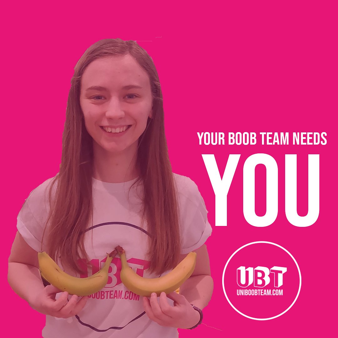 We're recruiting for members to join our boob team for our 19/20 campaign - fancy chatting boobs alongside us and raise awareness and funds for <a href="/CoppaFeelPeople/">CoppaFeel!</a> ? 

Drop us an email to find out more! coppafeel@lincolnsu.com