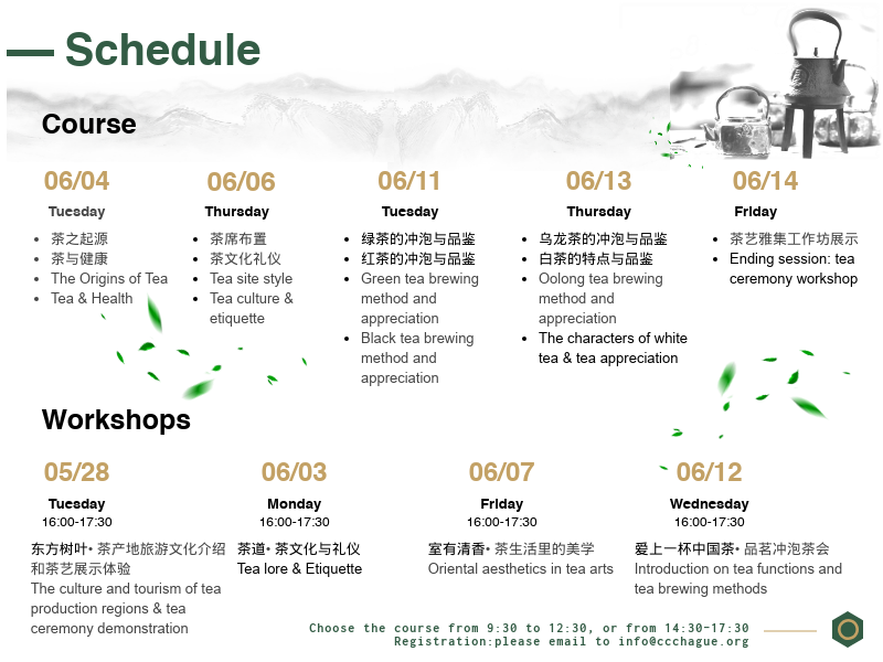 Chinese tea ceremony is a form of art that has certain requirements on the tea, water, tea utensils, skills, and environment. It is not only about tasting tea but contains the wisdom of oriental philosophy. Visit our website to get more information: ccchague.org/en/news-show-1…
