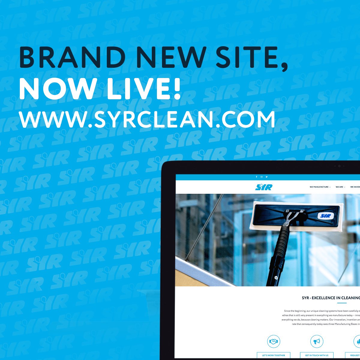 syrcleanUSA's tweet photo. Refresh the page, the new site is now live. Full of product catalogues, videos and plenty of information.โ
โ
https://t.co/QjD9ZG0kENโ
โ
#syr #syrclean #syrcleaning #cleaning #clean #website #websitedesign #cleaningtips https://t.co/Yn8Zvtss7Z
