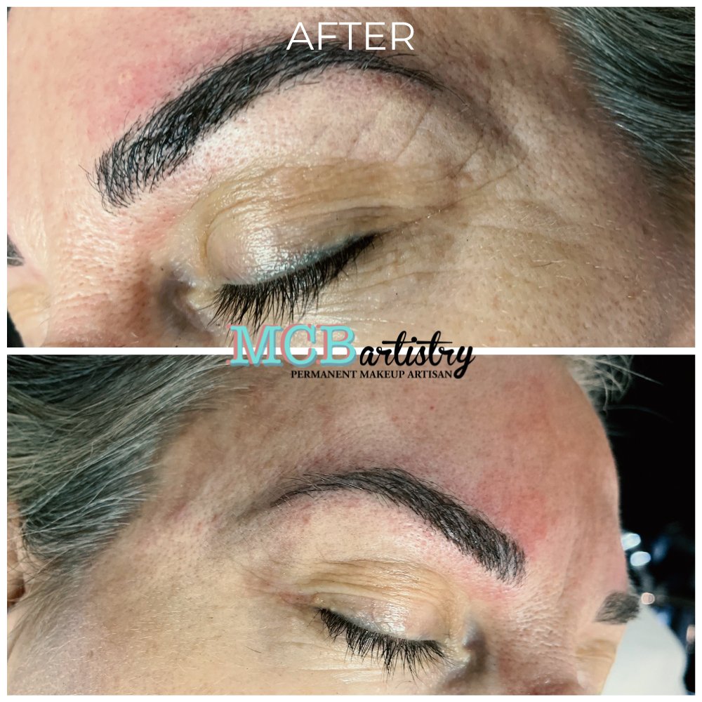 MCBartistry's tweet photo. Great eyebrows don't happen by chance, they happen by appointment.
Have a look at how a Microblading / Eyebrow Embroidery Appointment made this woman's brows great again.
#MCBartistry #browartist #eyebrows #permanentmakeup #makeup #brows #microblading #browlife #beauty https://t.co/6SdQ9wn2vt