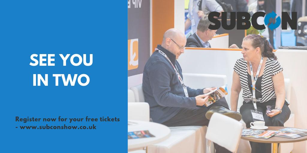 GlobalDarian's tweet photo. It's two weeks to go until we exhibit at Subcon 2019. Make sure you visit our stand E13 to learn how our low cost sourcing of challenging, high-quality components can benefit your manufacturing business in the UK and Germany. #components #subconshow #amshow #engineerexpo https://t.co/9iEdsi4ptS