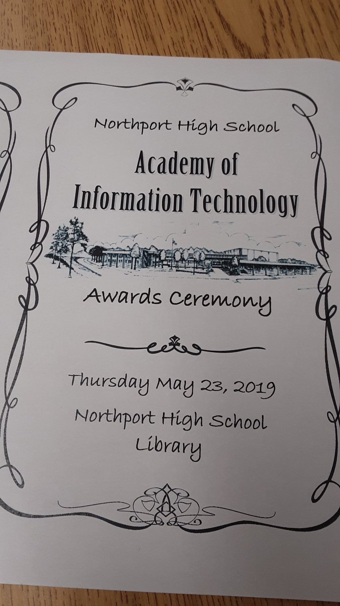 We're all super excited for the Awards ceremony on Thursday night! Join us on May 23rd at 7pm to send off our graduating class of AOIT and celebrate the achievements of our AOIT students.