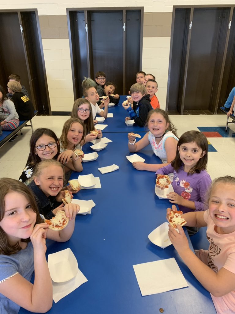 We harvested our Tower Garden! We got to eat a healthy salad and pizza made from the veggies we grew!