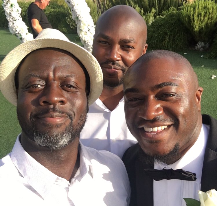 A couple of original UK Funky producers! Myself, O.B. (Invasion Records) and Roska🎵🎶🎹