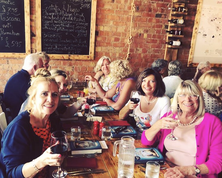 farinalytham's tweet image. Literary Lunch with @esmacneal with her debut novel 📚 #theDollFactory @PlackittBooth @sugarvine @LythamLifeStyle