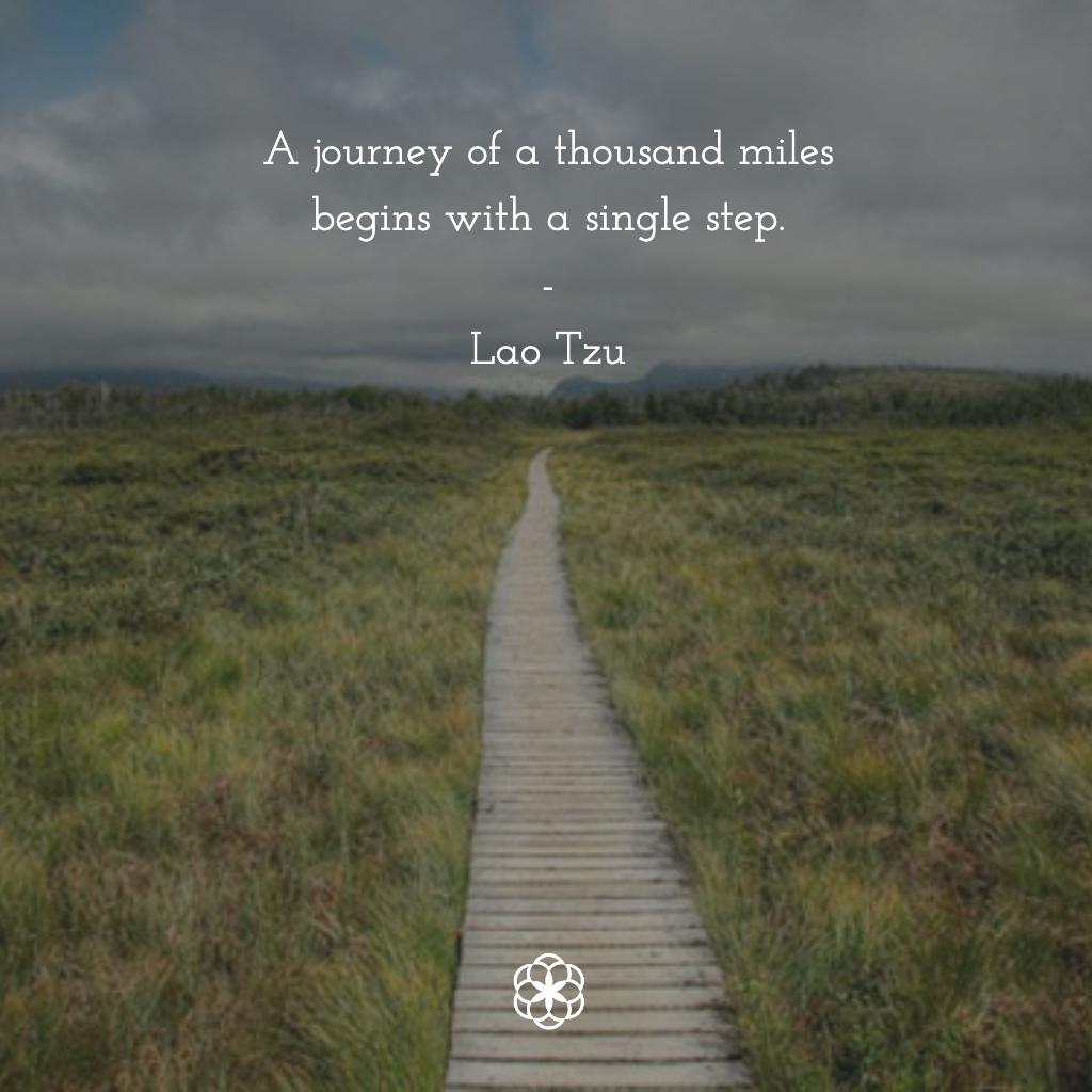 A journey of a thousand miles begins with a single step.\, image size:1024x1024