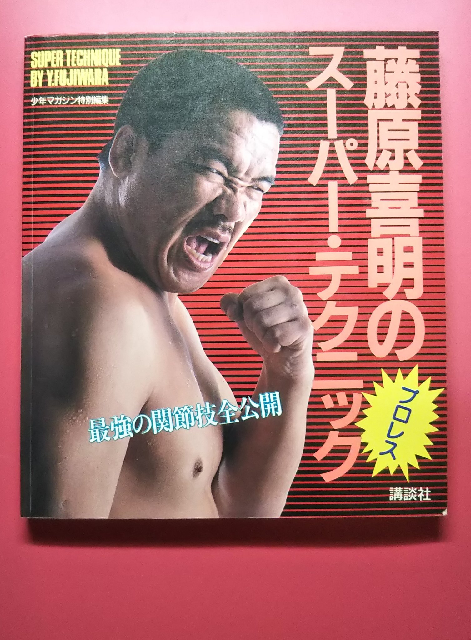 藤原喜明のスーパー・テクニック 最強の関節技全公開 プロレス