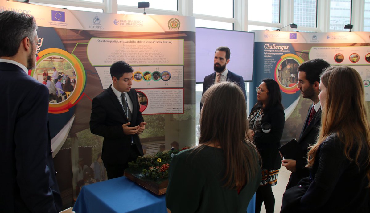 CRIMJUST_UNODC's tweet image. 👏🏼 Thank you to all that joined us at #CCPCJ28 CRIMJUST Side event jointly organized by the Project #SIMCI @UNODCColombia and the Anti-Narcotics Police of Colombia @PoliciaAntinar