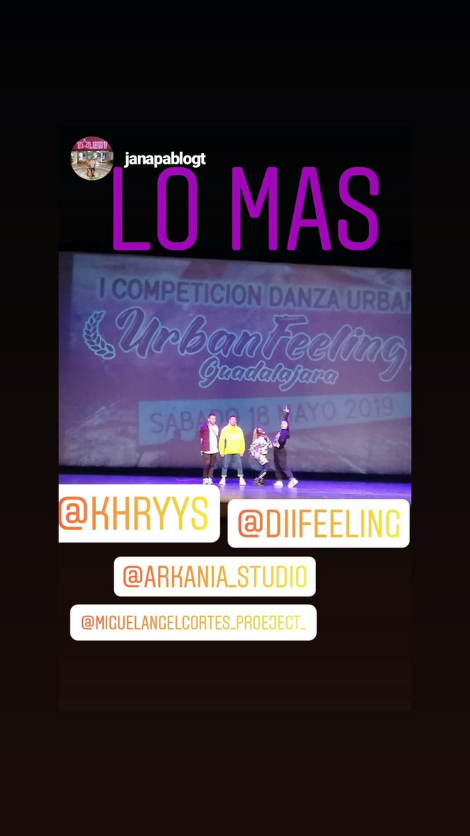 StudioArkania's tweet photo. En la I Competición de #DanzaUrbana 
#UrbanFeeling #ArkaniaStudio #Guadalajara https://t.co/IdoV9zv0mW