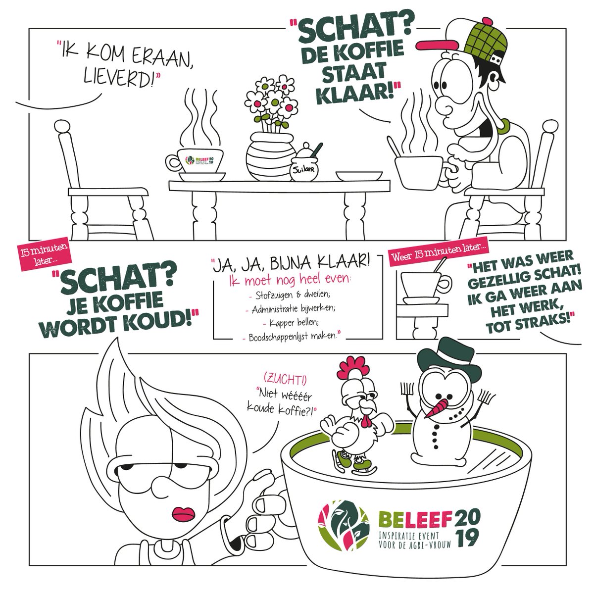 Wij herkennen dit zeker! Wil jij weten hoe je koude koffie kunt voorkomen? Kom dan naar BeLeef 2019 👍

Reserveer jouw gratis tickets via beleef2019.nl