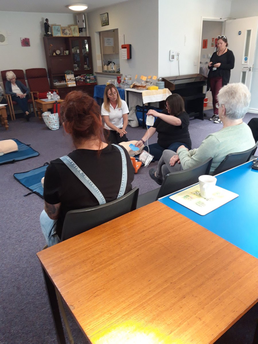 halfdozenthings's tweet photo. It's been a pleasure supporting Gemma's Hearts today!  Well done Gemma ❤ on your fantastic work with getting another Defibrillator in at Paston!!  We loved having the opportunity to give some time, supporting the #CPR #Defib #Awareness session ❤ today, what a lovely bunch too! https://t.co/KQwLrAYhXT