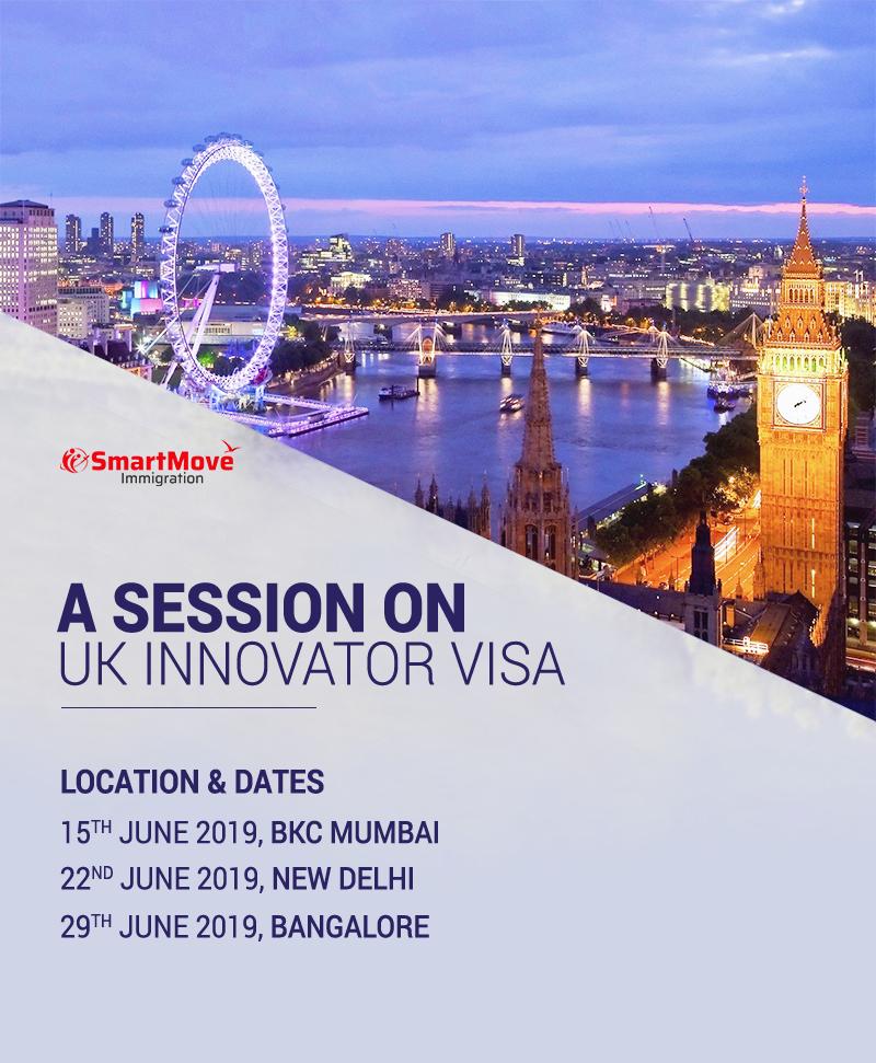 SM_Immigration's tweet photo. SmartMove Immigration has been an expert in #UK immigration for over a decade now &amp; we are organizing sessions on UK Innovator visa throughout the month of June. Come &amp; get a better understanding of the UK Innovator visa! Reach us at Corporate@smi.legal or call on 8657516866. https://t.co/wXZgu0AC12