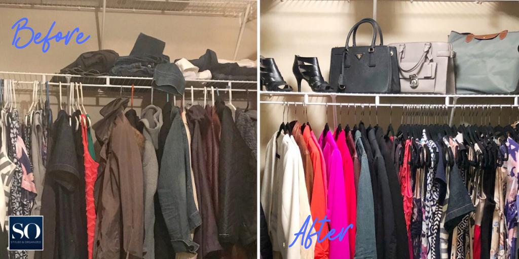 StyledOrganized's tweet photo. So...it's #TransformationTuesday! Having an organized closet allows you to easily see your clothes and quickly style your outfit for the day! What is your clothing style?
#Organization #DFW #Dallas #DFWNAPPO #NAPPO #Organized #StyledAndOrganized #Organize #ProfessionalOrganizer https://t.co/4ttZgAMkVr