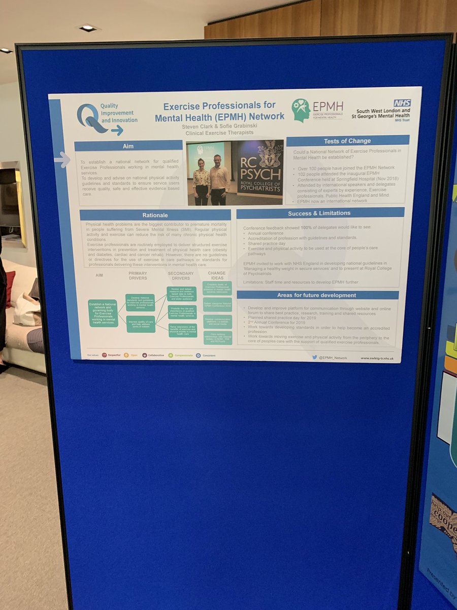 meggeorgiou's tweet image. Posters and patient artwork on display at today’s #mediumsecure annual forum #QNFMHS @CCQI_