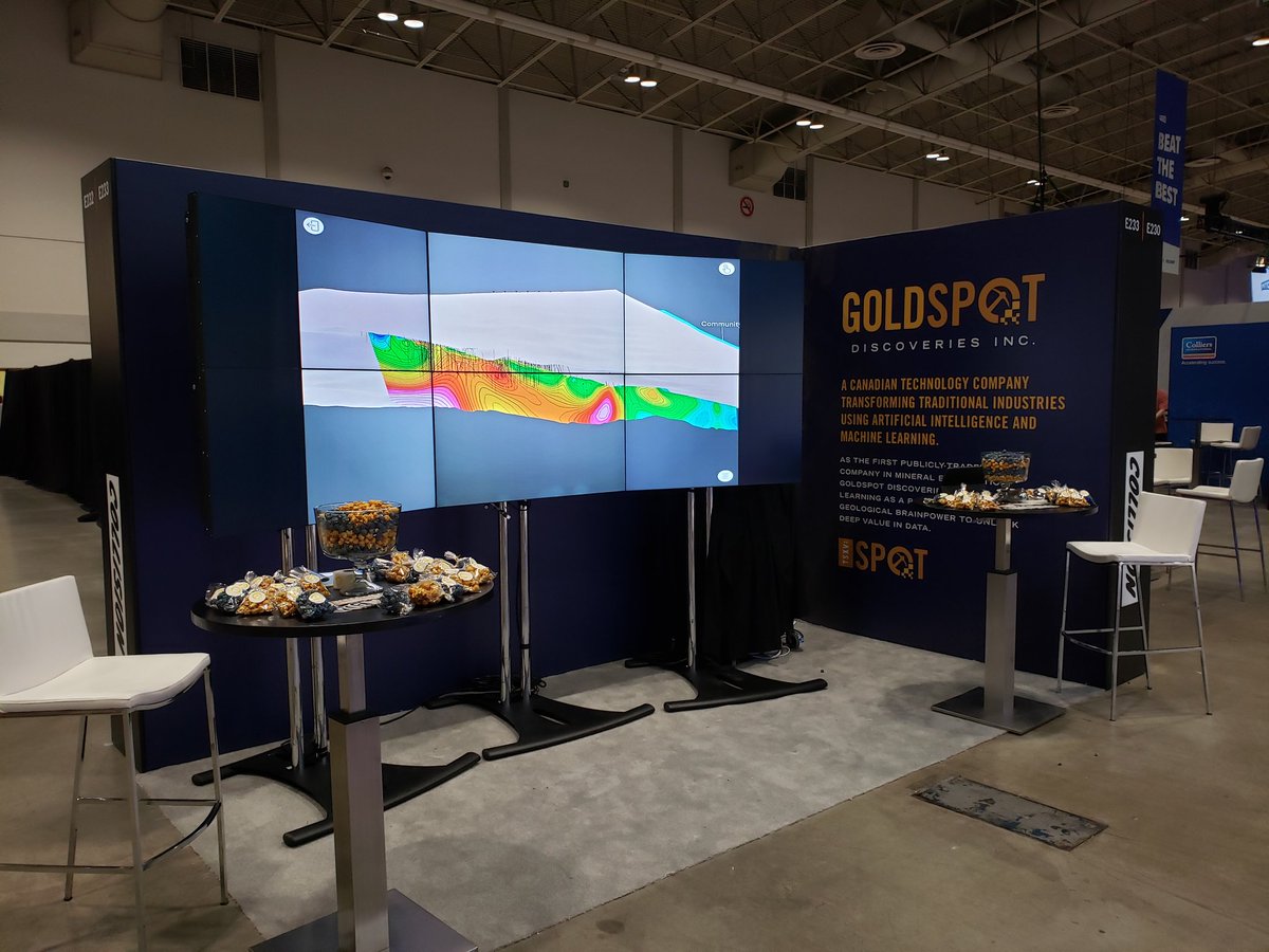 The calm before the storm.... <a href="/GoldspotD/">GoldSpot Discoveries</a> is at #Collision!!!!