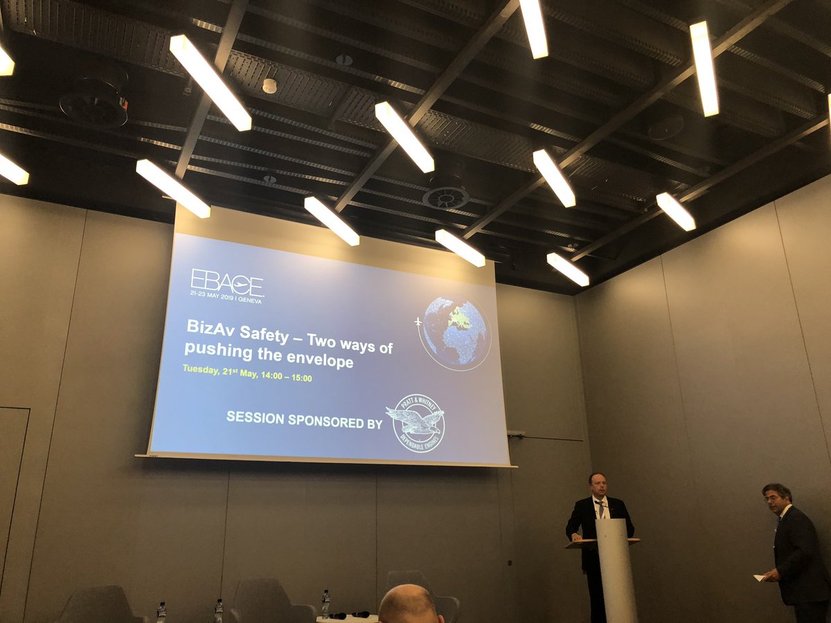 WhitestoneLegal's tweet photo. Athar Husain Khan addresses the crowds at EBACE 2019 about the safety envelope in aviation and FDM. #EBACE2019 to be followed by Michael Singer from EASA and the 2018 Red Bull Racing Champion, Martin Sonka #RedBull #Redbulllracing https://t.co/L5MBYJLo0X
