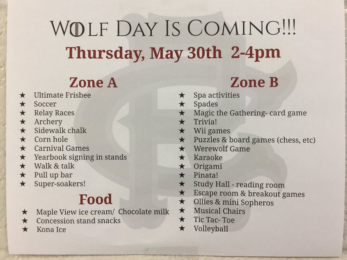 CRHS Red Wolves tweet media