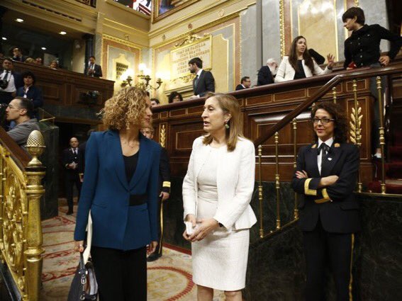 anapastorjulian's tweet photo. Felicidades a @meritxell_batet por su nombramiento como presidenta del @congreso_es.  Sus éxitos serán los de todos los españoles https://t.co/UJDxDrNBTl