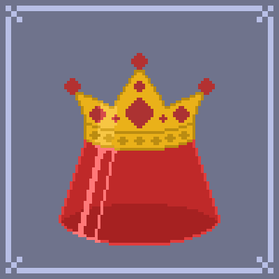 PixelFeren's tweet photo. #Jelly... king. Just because. @Pixel_Dailies 

Day 6

#pixel_dailies #pixelart #aseprite https://t.co/Kt5zG91owo
