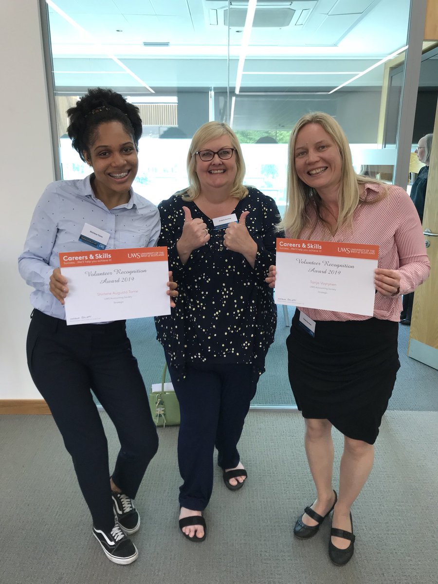 Having a great day today celebrating #uwsstudentsuccess <a href="/UniWestScotland/">UWS</a> <a href="/UWSAccounting/">UWSAccountingSociety</a> <a href="/CareersUWS/">UWS Careers Team</a> <a href="/InductionUWS/">Jane Kerr</a> @UWSBusEnt