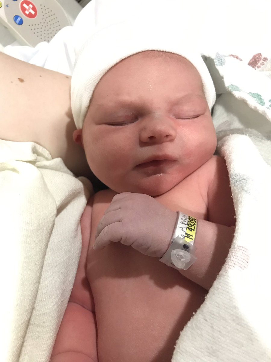 KyleLMarcus's tweet photo. I love being adopted, but today I was introduced to the only other person on the planet that I personally know who shares DNA with me. Addison Jean I’m already so in love with you. 

Ps Katie labored for 31 hours and is an absolute champ.  @ Harris Methodist Fort Worth https://t.co/8e326Fzuij